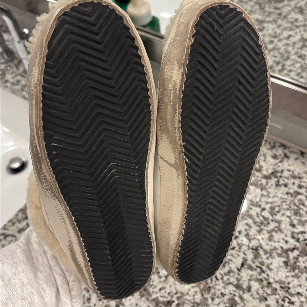 Golden goose slip on fur - Picture 5 of 5